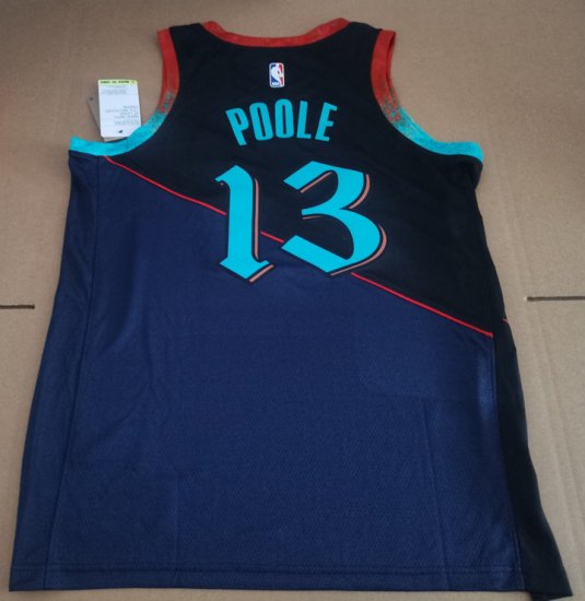 Maillot de Basket #13 Poole Washington Wizards 2023-24 city Imprimé